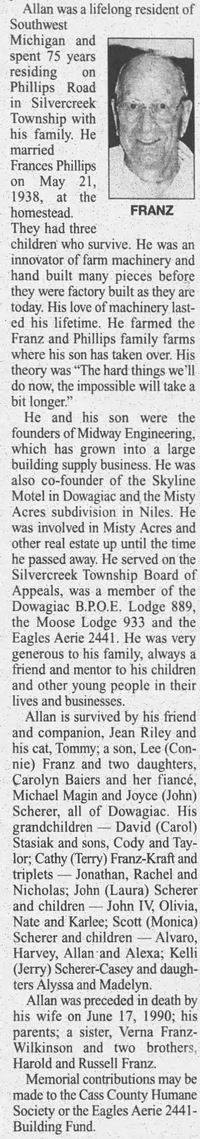 Castle Inn (Skyline Motel) - Mar 27 2005 Former Owner Passes Away